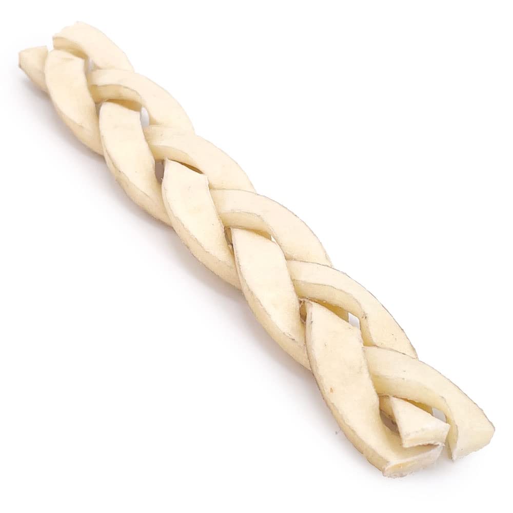 ValueBull Beef Cheek Braid Dog Chews, 5-6 Inch, 400 Count