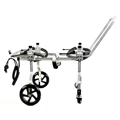 Adjustable Dog Wheelchair for Back Legs - Full Support Pet Stroller Cart | Mobility Aid for Dog Rehabilitation | Enhance Mobility for Disabled Dogs