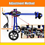 Dog Wheelchair for Small to Large Dogs - Adjustable Hind Leg Support, Pet Mobility Aid for Hip Support & Amputation Recovery, Enhance Dog Walking & Mobility