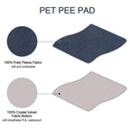Pet Pad Super Absorbent Urine Suitable for Large Dogs Soft Washable Reusable(180x183cm)