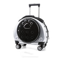 Pet Dog Cat Trolley Suitcase Luggage with Wheels Carrying Breathable Backpack Stroller