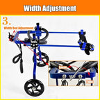 Dog Wheelchair for Small to Large Dogs - Adjustable Hind Leg Support, Pet Mobility Aid for Hip Support & Amputation Recovery, Enhance Dog Walking & Mobility