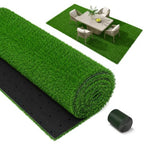 Artificial Turf Grass Rug 15x20 ft, Fake Grass Carpet for Patio