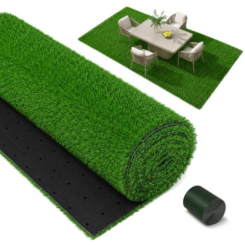 Artificial Turf Grass Rug 15x20 ft, Fake Grass Carpet for Patio