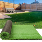 Artificial Turf Grass Rug 15x20 ft, Fake Grass Carpet for Patio
