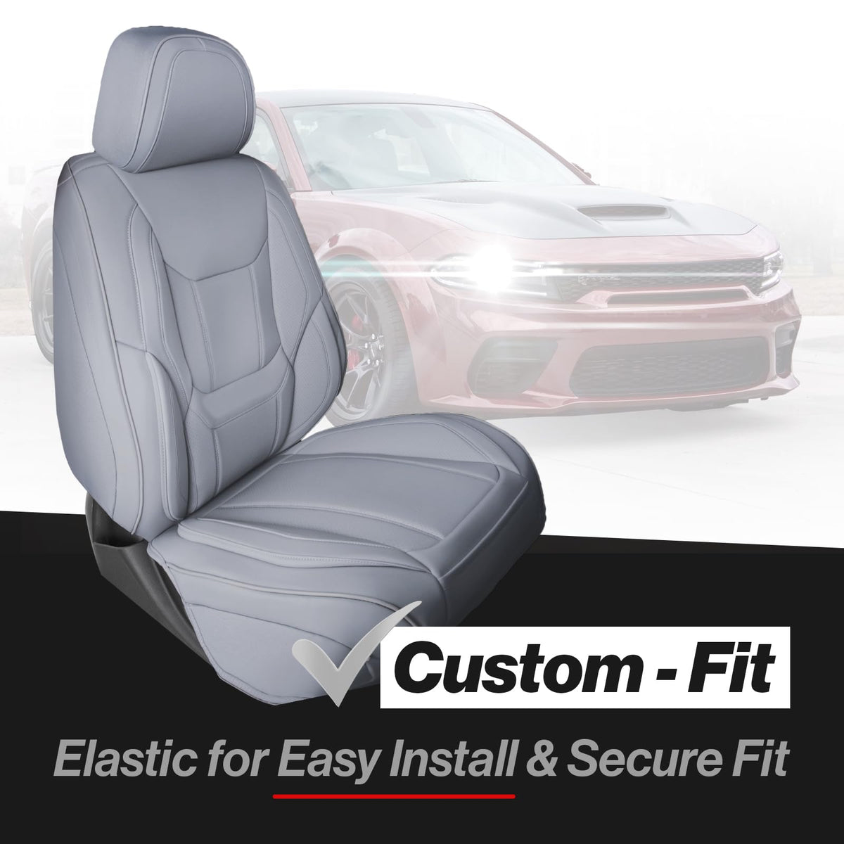 Coverland Custom Car Seat Covers Full Set for [2018-2022 Accord]
