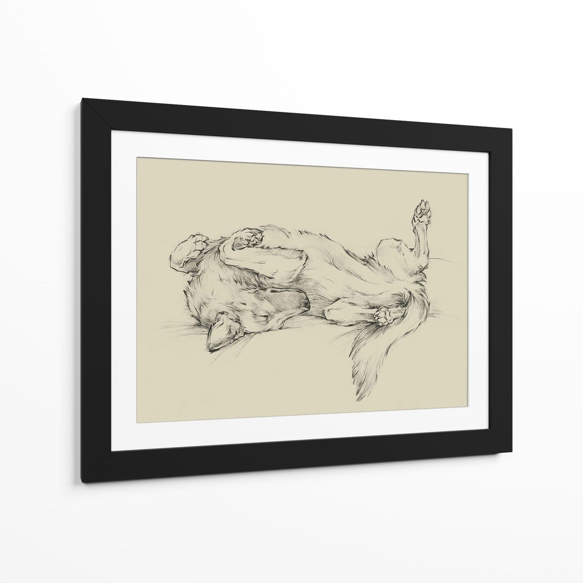 Canvas Lab | Dog Tired I by Ethan Harper | 40 x 30 in | Canvas Print Wall Art | Animals, Dogs, Nature | Wall Decor for Bedroom, Living Room or Office