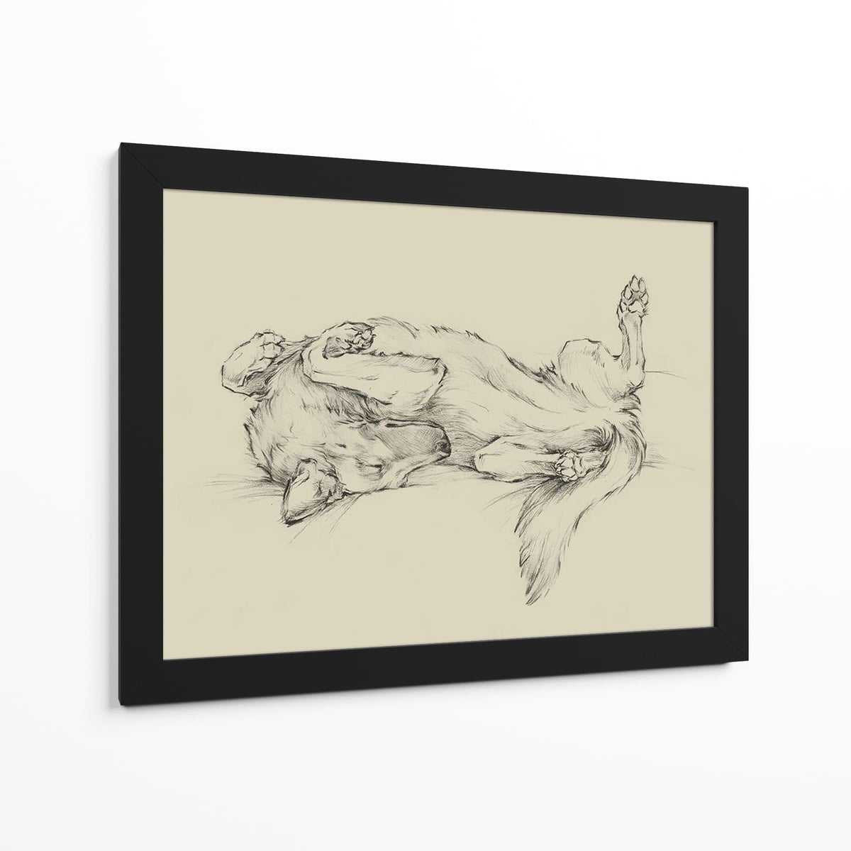 Canvas Lab | Dog Tired I by Ethan Harper | 40 x 30 in | Canvas Print Wall Art | Animals, Dogs, Nature | Wall Decor for Bedroom, Living Room or Office