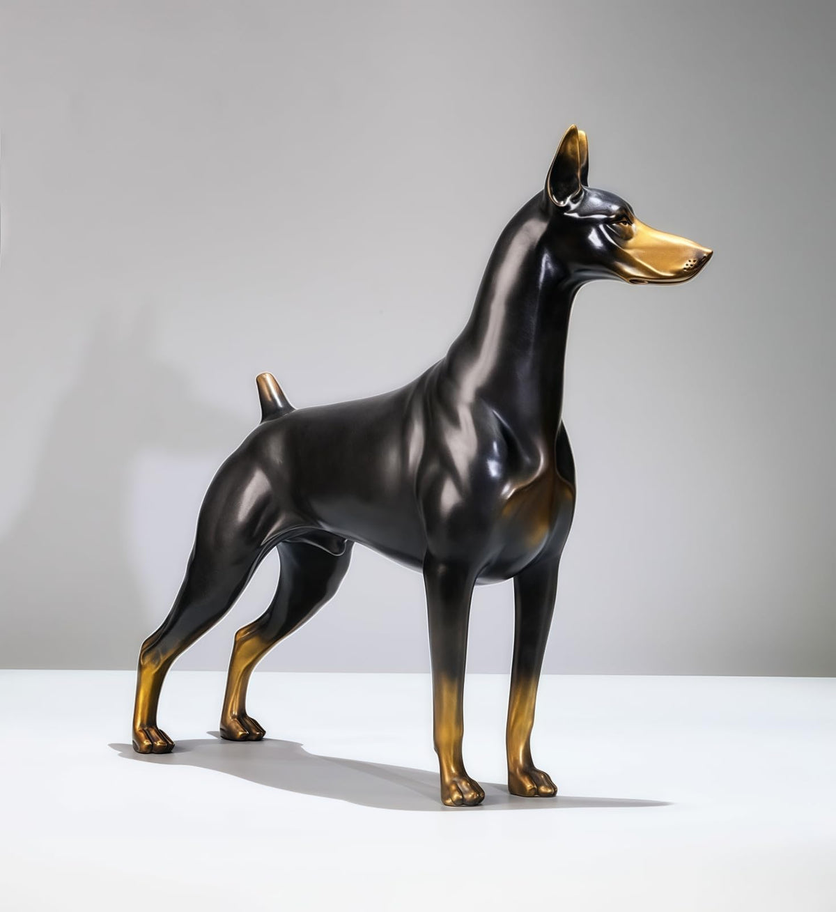 Top Brass Dog Statue & Figurine, Dog Gift & Decor, Gifts for Men/Lovers, Feng Shui Decor, Feng Shui Statue/Gifts (Medium)