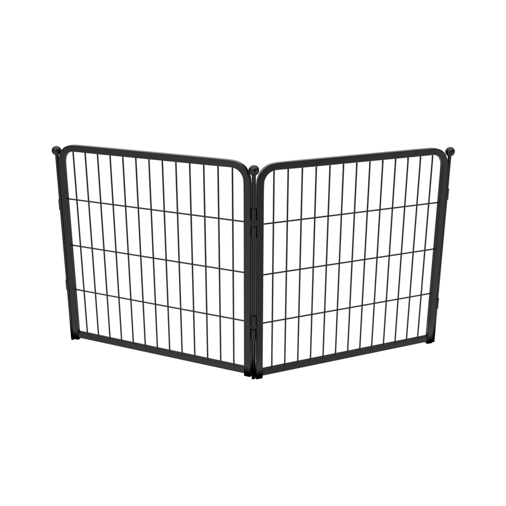 FXW AuraSpace Pro Acrylic & Wire Dog Playpen with Divider, 32"H, 12 Panels