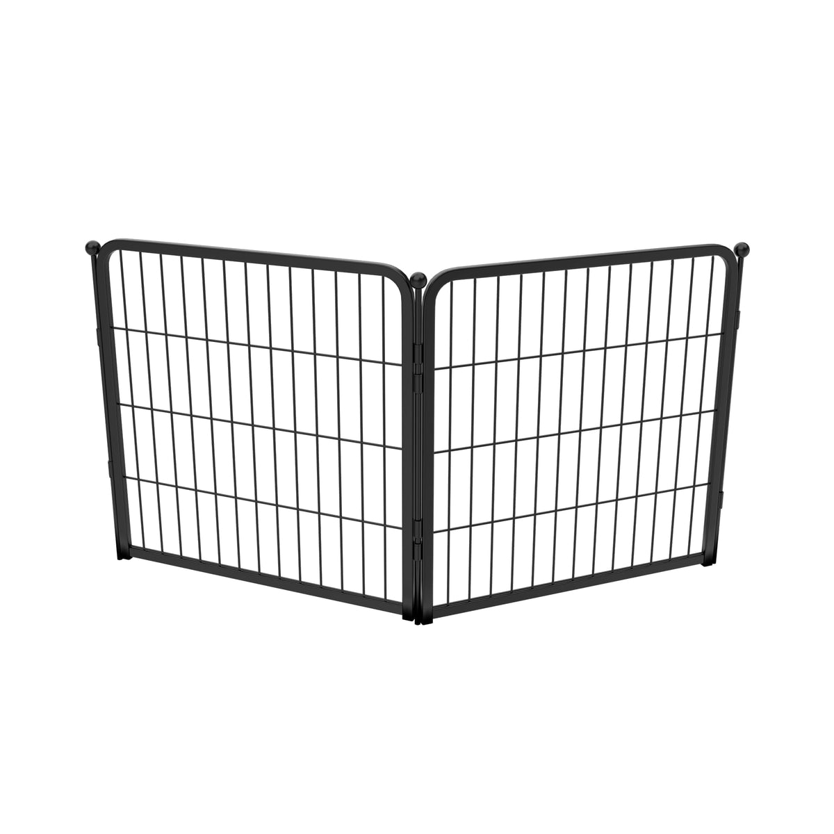 FXW AuraSpace Pro Acrylic & Wire Dog Playpen with Divider, 32"H, 12 Panels