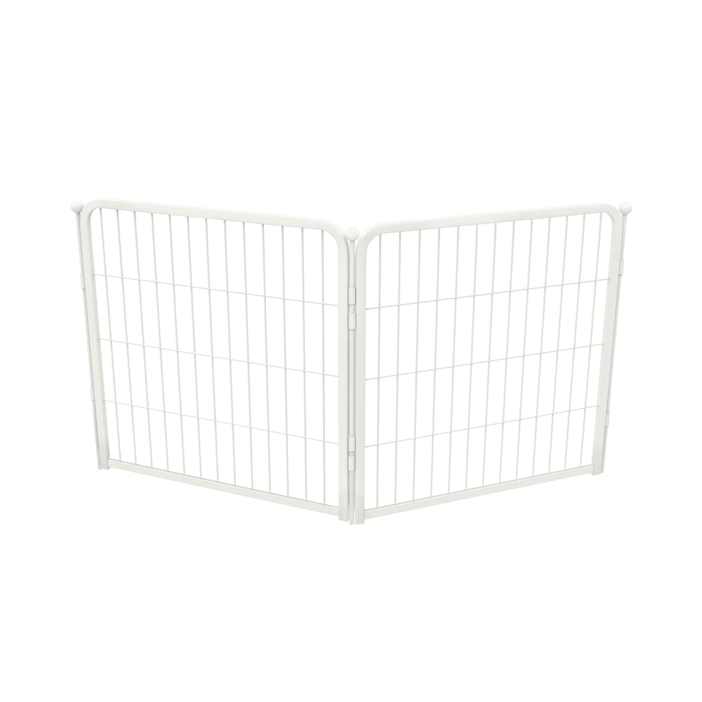 FXW AuraSpace Pro Acrylic & Wire Dog Playpen with Divider, 32"H, 12 Panels