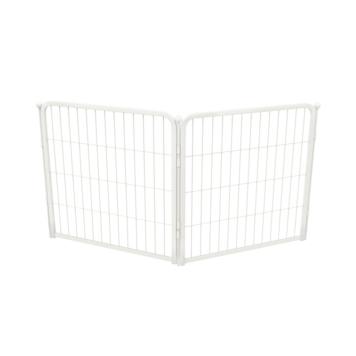 FXW AuraSpace Pro Acrylic & Wire Dog Playpen with Divider, 32"H, 12 Panels