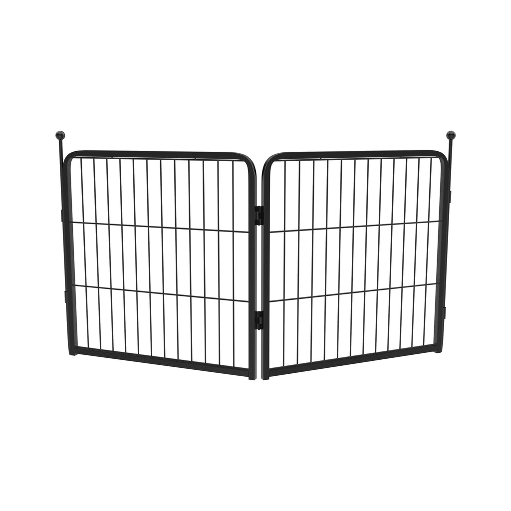 FXW Instant Dog Playpen with RV Step Grid for RV Camping, 40"H, 32 Panels