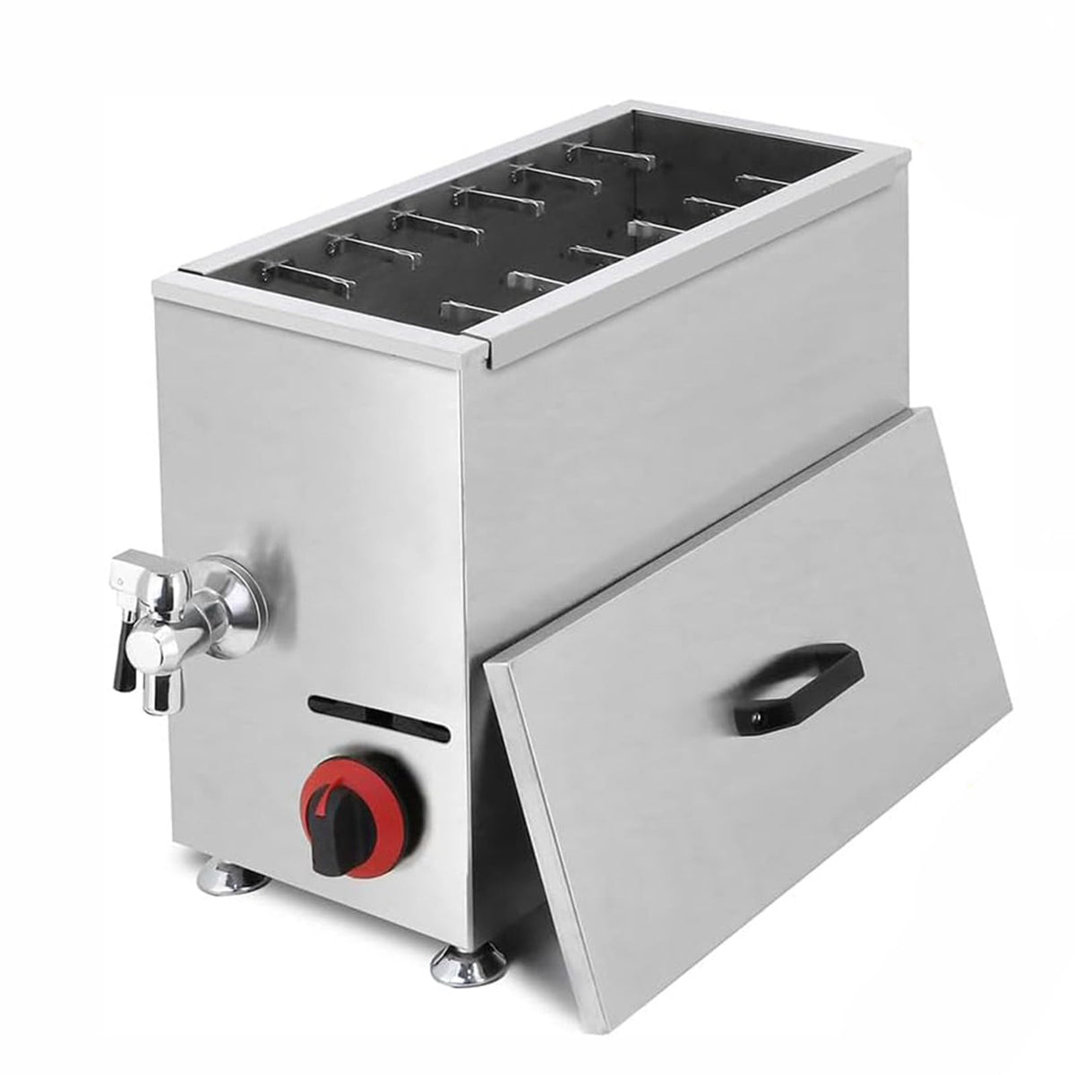 Commercial Gas Corn Dog Fryer for Korean Corn Cheese Hot Dogs