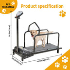 Dog Treall for Lar and Mum Dogs, Indoor and Outdoor Exercise Equint, Slatmill for Training Dogs Up to 176lb, Promotes Healthy Activi and Weight Manaent
