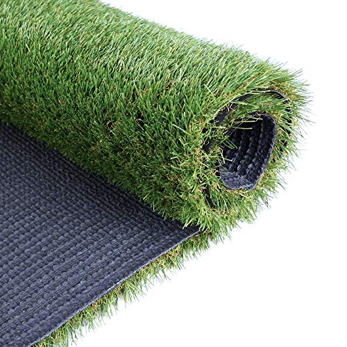 Artificial Turf Grass Rug 15x20 ft, Fake Grass Carpet for Patio