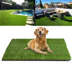 Artificial Turf Grass Rug 15x20 ft, Fake Grass Carpet for Patio