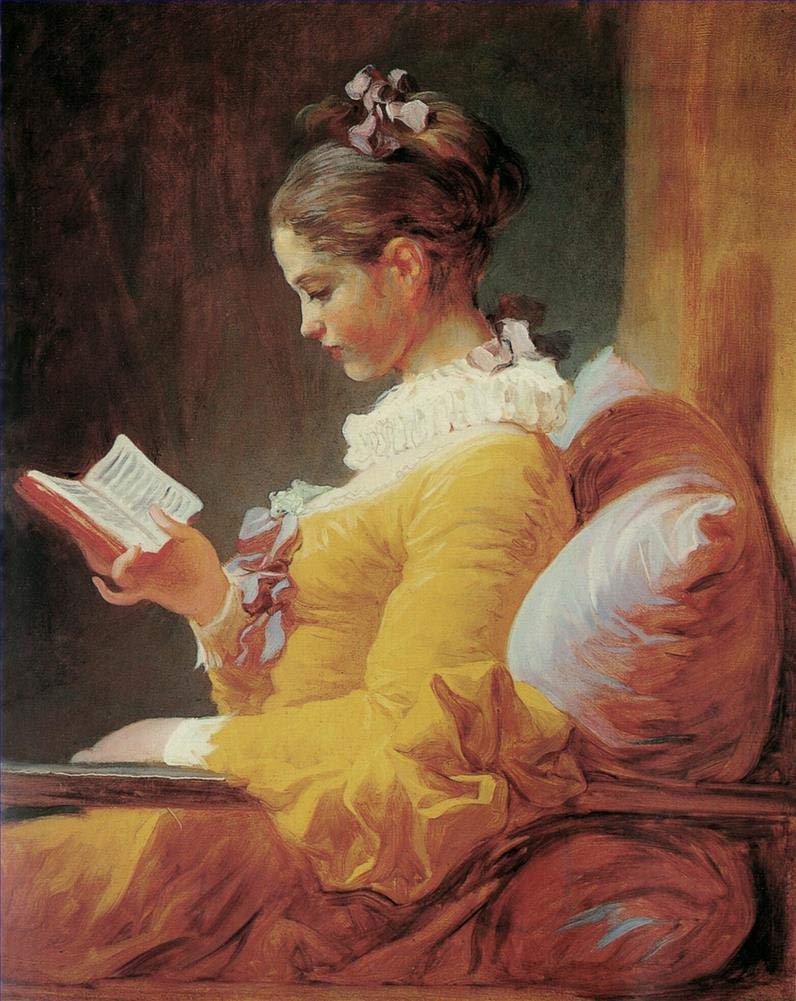 Toperfect Oil Painting Handmade $50-$2000 by College Teachers - 12 Fragonard Paintings - Young Woman Playing with a Dog hedonism Jean-Honore Fragonard - Famous Paintings on Canvas -Size4