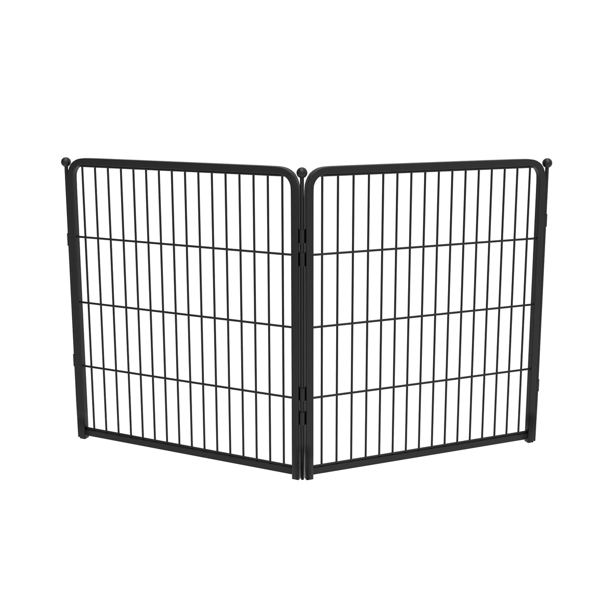 FXW AuraSpace Pro Acrylic & Wire Dog Playpen with Divider, 32"H, 12 Panels