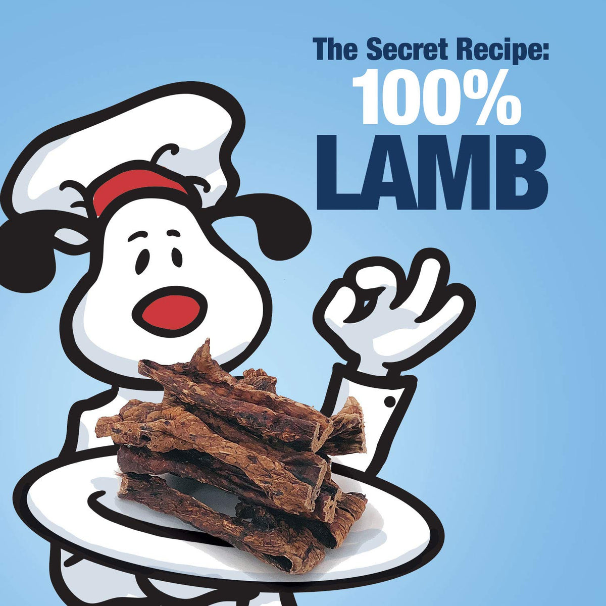 ValueBull Lamb Pizzle Sticks for Dogs, 480 Count