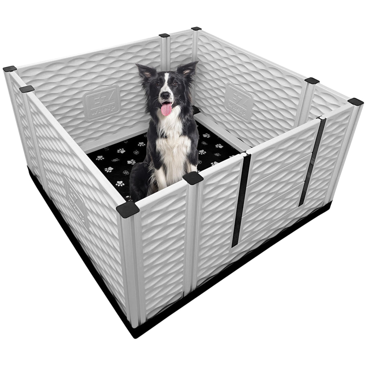 EZclassic Dog Whelping Box - Washable Pee Pad, Large 48"x48"x28"