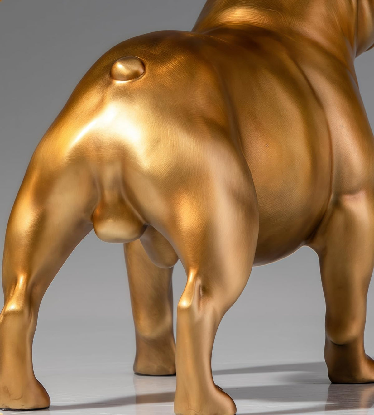 Top Brass Dog Statue & Figurine, Dog Gift & Decor, Gifts for Men/Lovers, Feng Shui Decor, Feng Shui Statue/Gifts (Large)