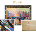 Toperfect 2 Oil Paintings Where Coul rural dogs Frederick E Morgan Art Decor on Canvas - Famous Works 01, $50-$2000 Hand Painted by Art Academies' Teachers