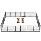 FXW Instant Dog Playpen with RV Step Grid for RV Camping, 40"H, 32 Panels