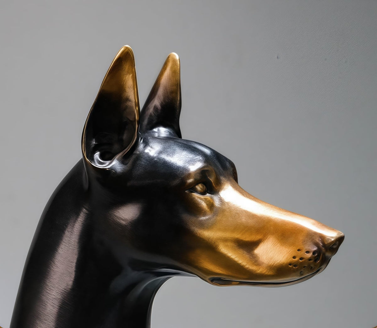 Top Brass Dog Statue & Figurine, Dog Gift & Decor, Gifts for Men/Lovers, Feng Shui Decor, Feng Shui Statue/Gifts (Medium)