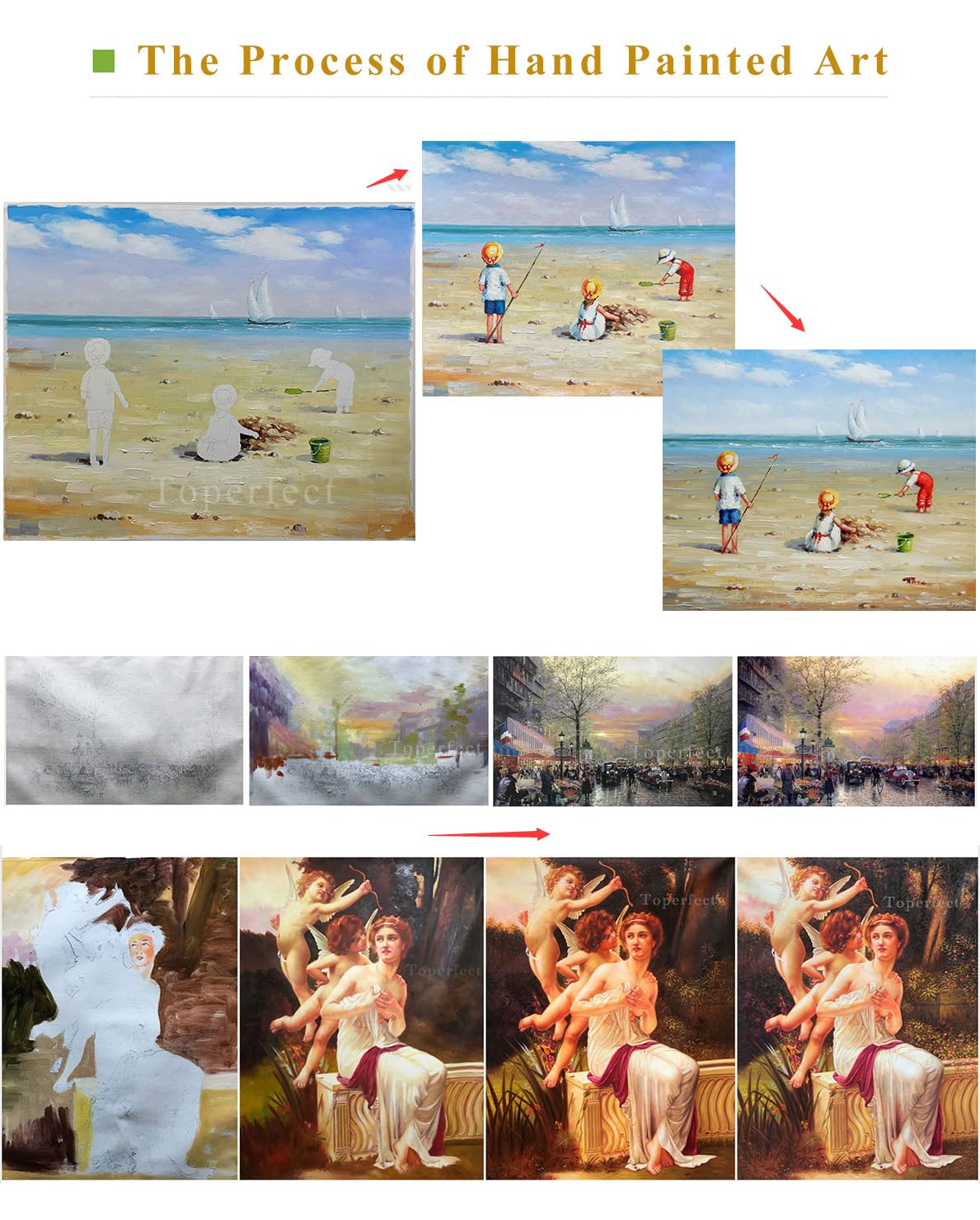 Toperfect Oil Painting Handmade $50-$2000 by College Teachers - 5 Famous Paintings - The Puppies dog pet animal Edgar Hunt classical Art - Wall Painting on Canvas -Size1
