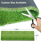 Artificial Turf Grass Rug 15x20 ft, Fake Grass Carpet for Patio