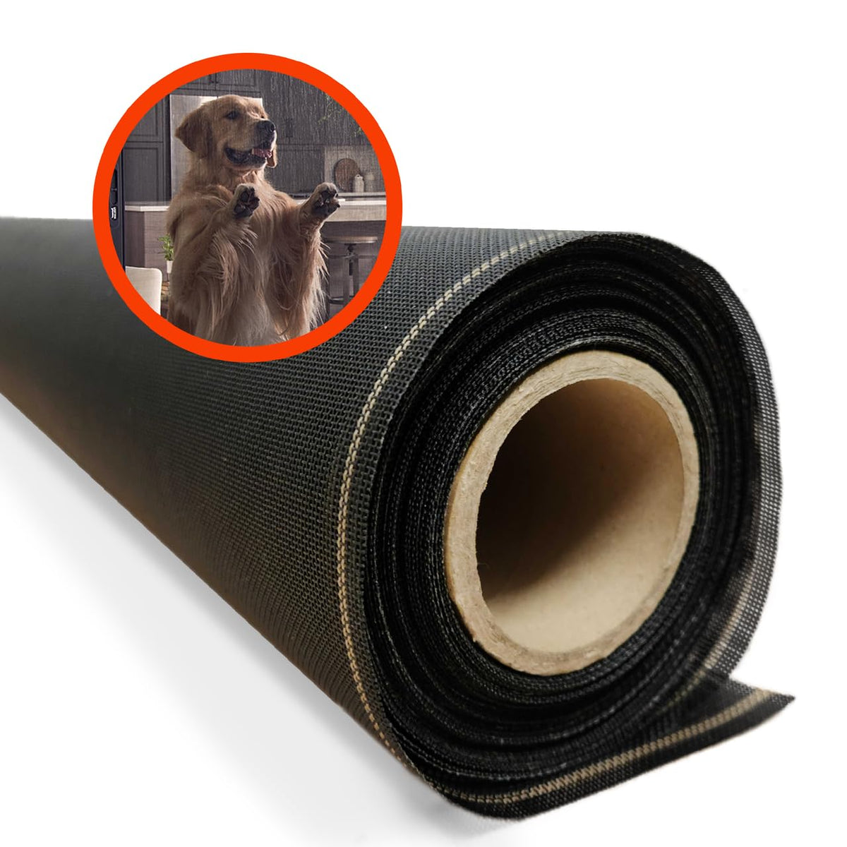 Super Screen 17/20 Mesh, Weather & Pet Proof - Roll, 60 in x 100 ft