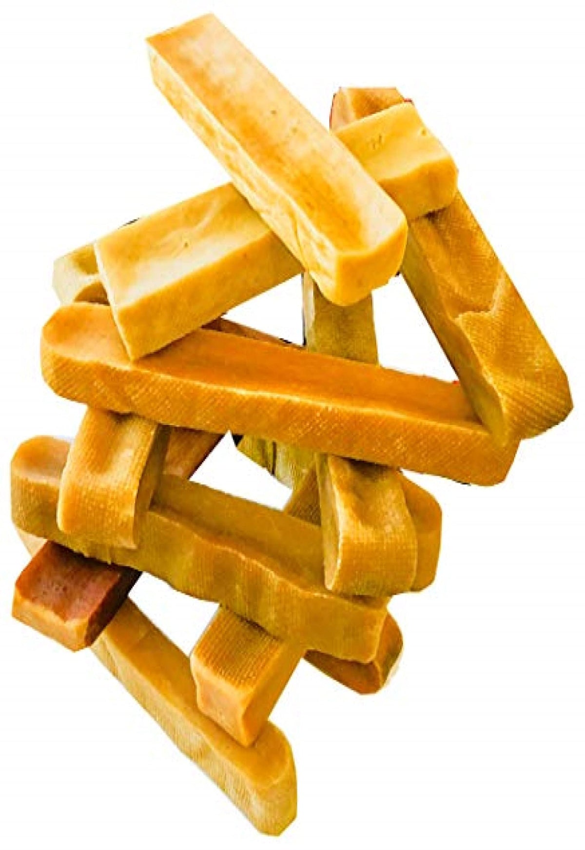 Snow Hill Himalayan Yak Cheese Dog Chews, Extra Large, 45 lb Bulk Pack - Long-Lasting for Power Chewers, All Natural, Healthy & Safe, Low Odor Yak Milk Chews Handmade in Nepal