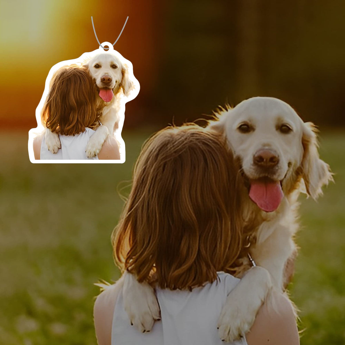 300PCS Personalized Pet Portrait Car Air Fresheners Bulk Dog Photo Air Fresheners Cat Car Decor Accessories Pet souvenir gift Scents Air Freshener Custom Bulk Items for Pet Lover (option 6:300pcs)
