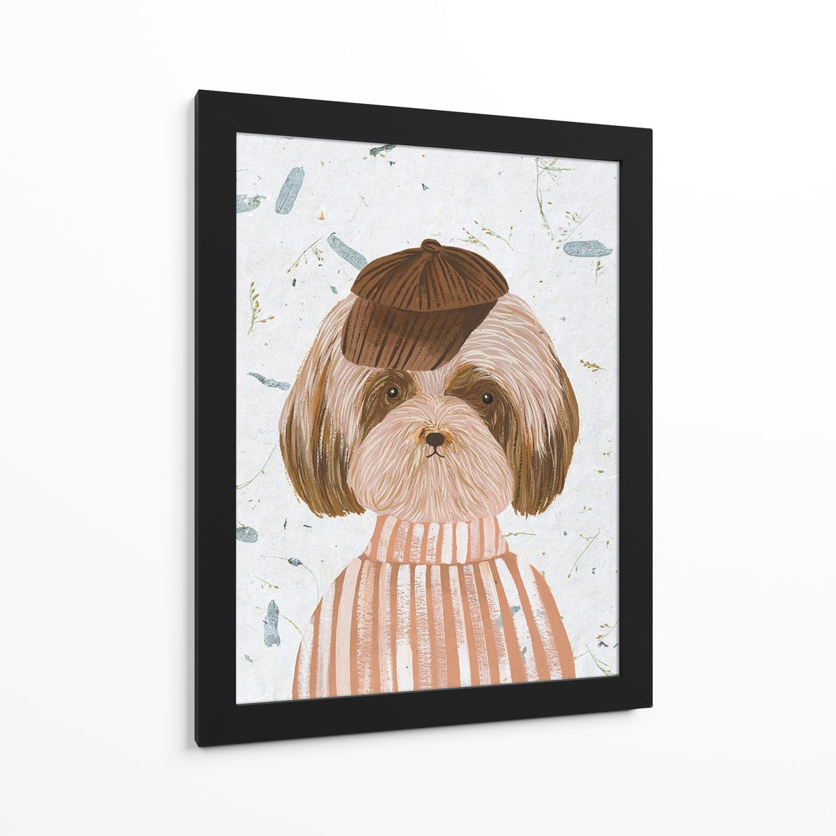 Canvas Lab | Hip Dog II by Melissa Wang | 30 x 40 in | Canvas Print Wall Art | Animals, Dogs, Nature | Wall Decor for Bedroom, Living Room or Office