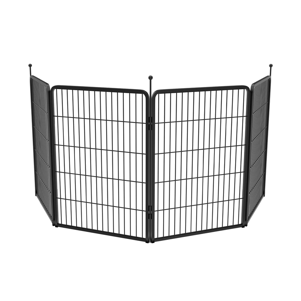FXW Instant Dog Playpen with RV Step Grid for RV Camping, 40"H, 32 Panels