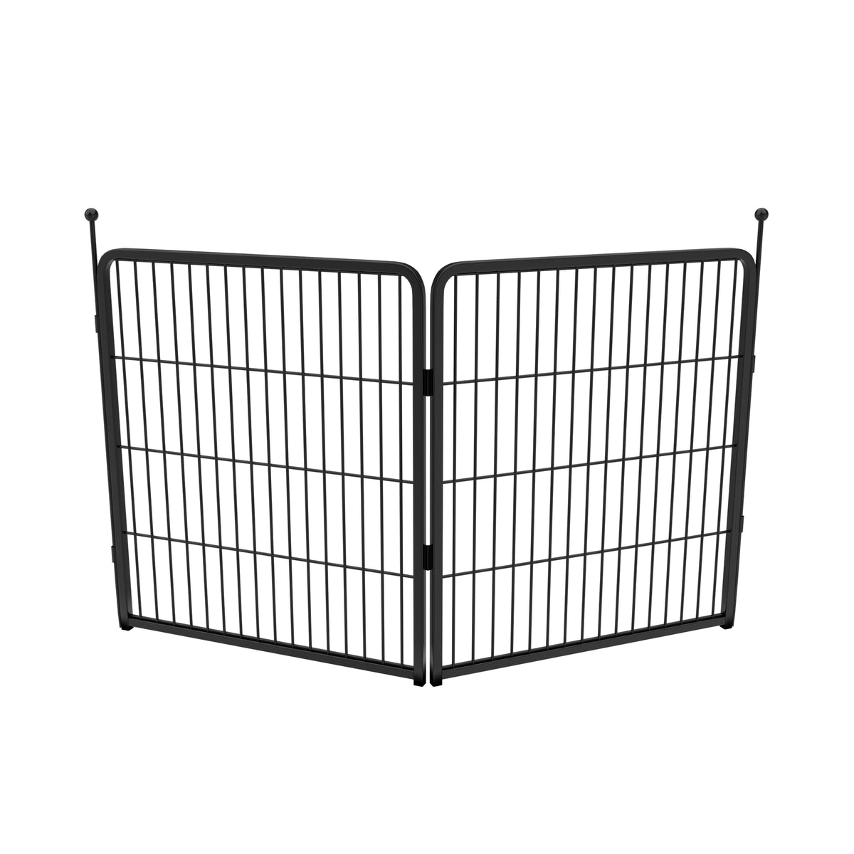FXW Instant Dog Playpen with RV Step Grid for RV Camping, 40"H, 32 Panels