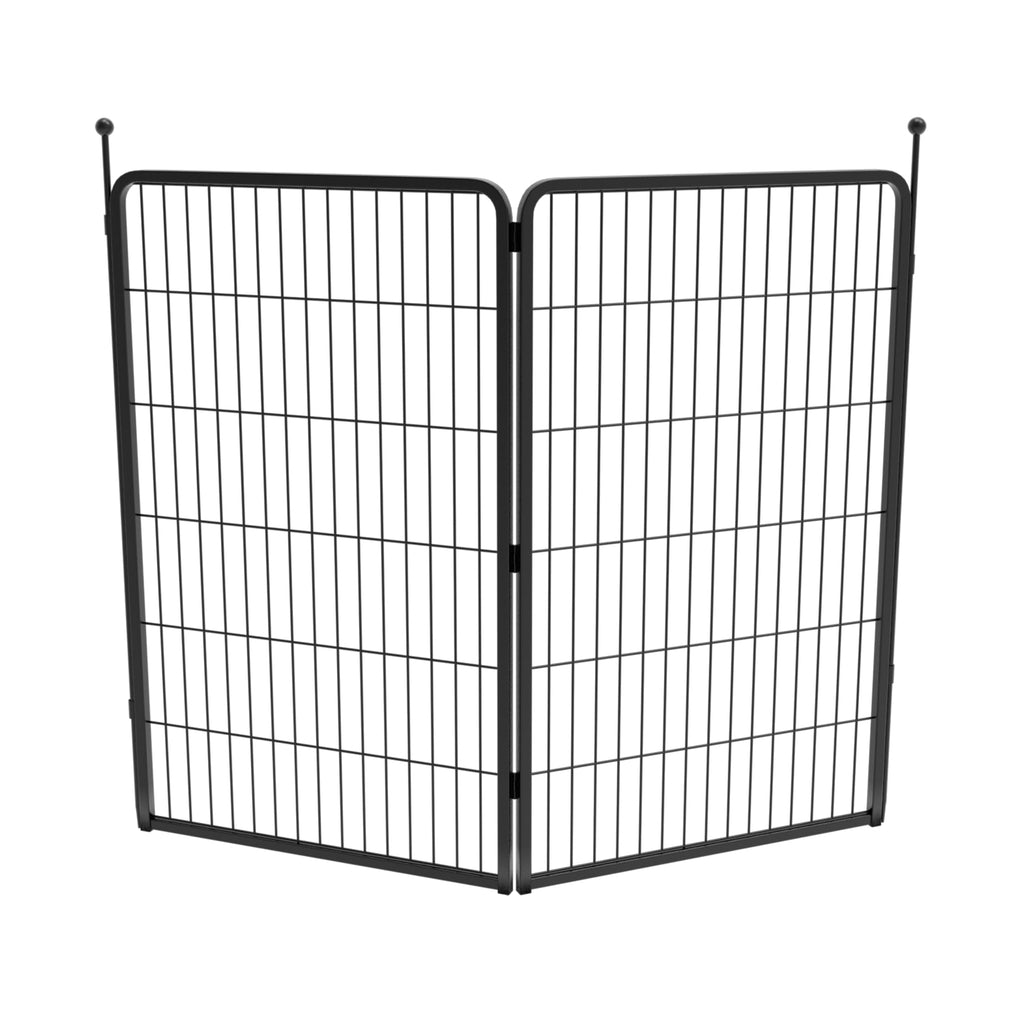 FXW Instant Dog Playpen with RV Step Grid for RV Camping, 40"H, 32 Panels