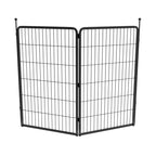 FXW Instant Dog Playpen with RV Step Grid for RV Camping, 40"H, 32 Panels