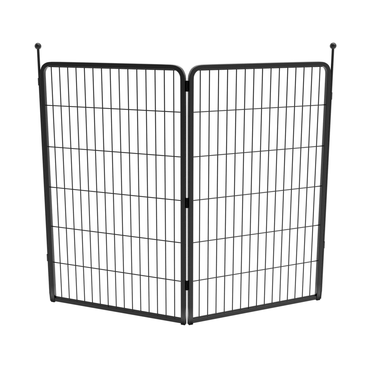 FXW Instant Dog Playpen with RV Step Grid for RV Camping, 40"H, 32 Panels
