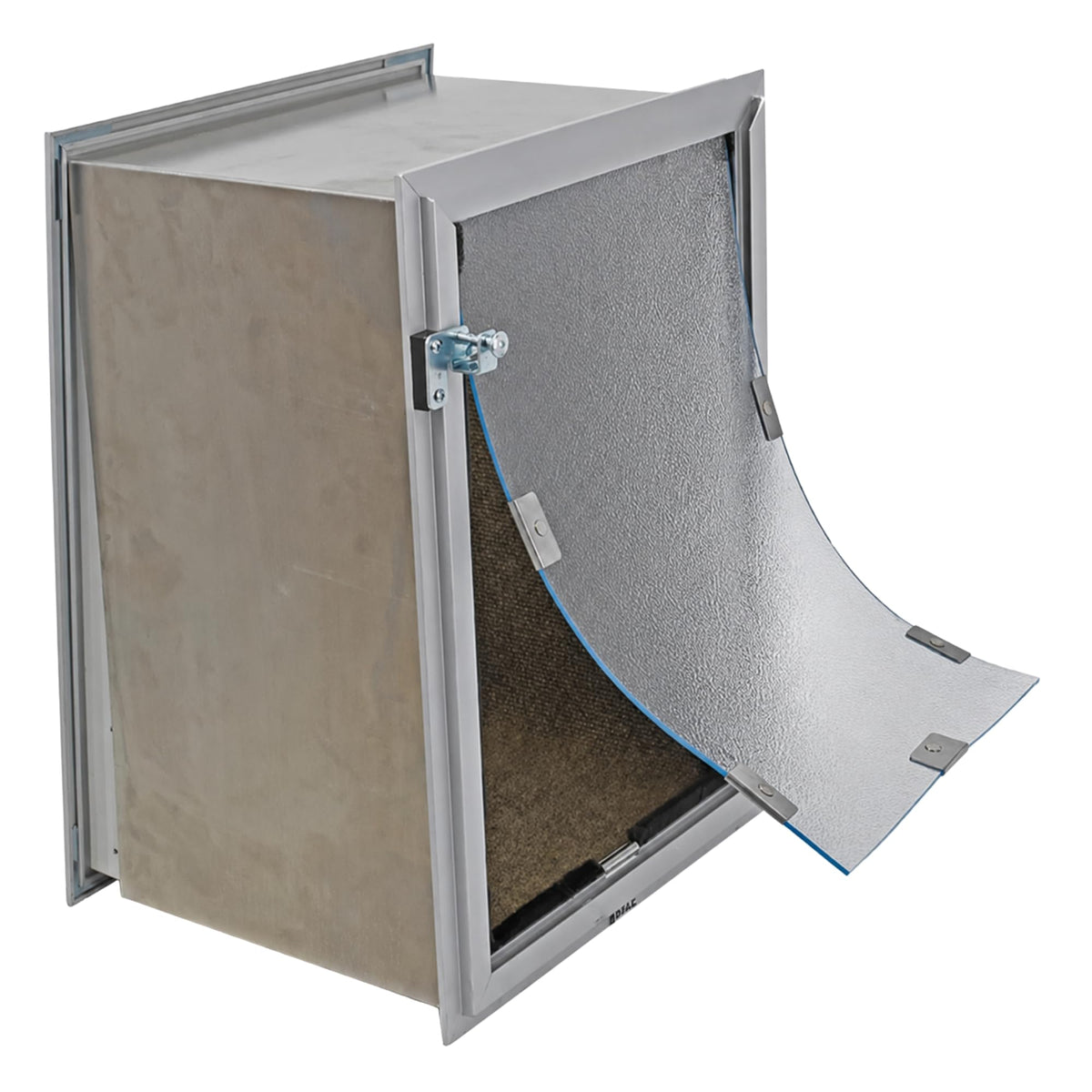 Wall Model | Cat & Dog Doors | Adjustable Tunnel Fits Up to 10" Wide Walls | Energy Efficient Double Vinyl Flaps | Locking Security Cover | Skilled Install Required | Steel Corners | Hale Pet Door