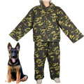 Dog Training Protective Clothing, Small Medium-Sized Dog Outdoor Anti-bite Body Protective Clothing (Beige)
