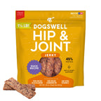 DOGSWELL Jerky Hip and Joint Dog Treats Grain Free Made in USA Only, Glucosamine and Chondroitin, 24 oz Chicken (Pack of 12)