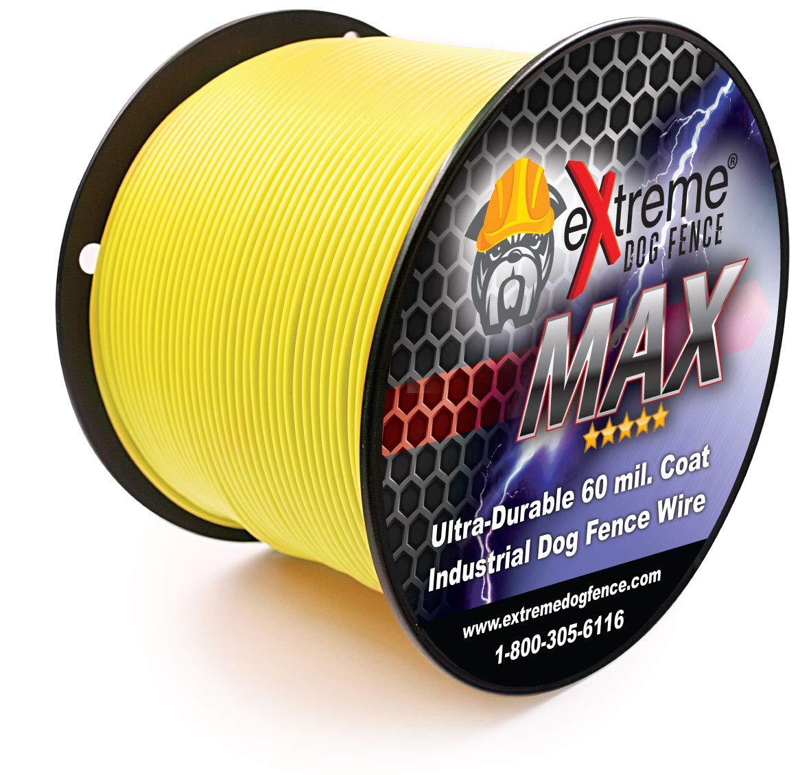 Underground Electric Dog Fence Kit, Pro-Max, 4-Dog, 500 ft