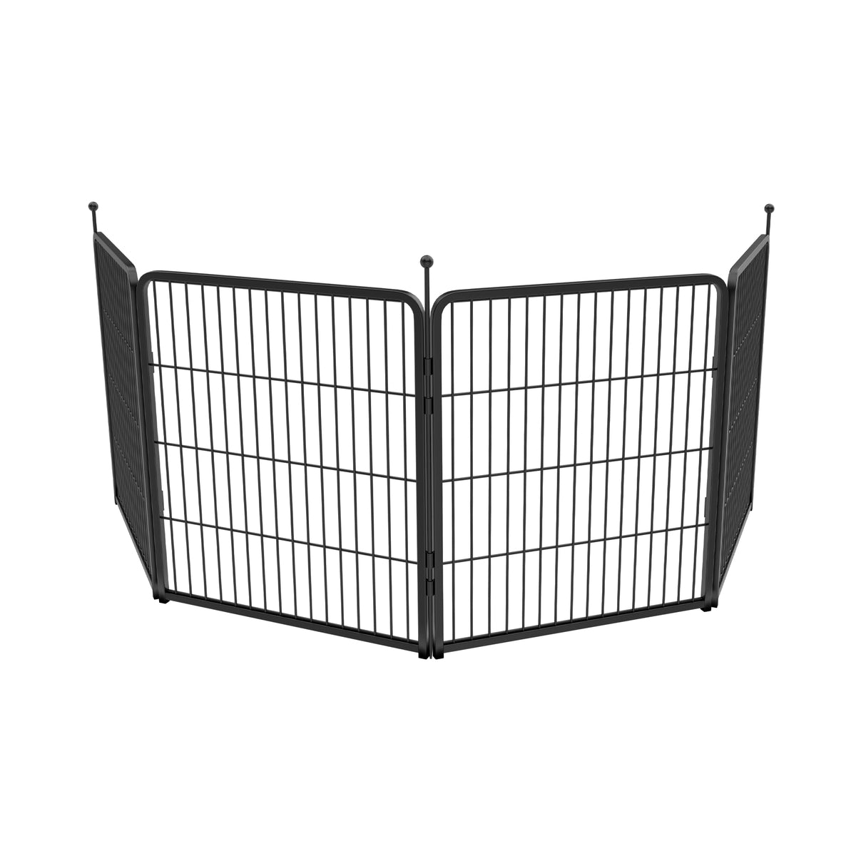 FXW Instant Dog Playpen with RV Step Grid for RV Camping, 40"H, 32 Panels