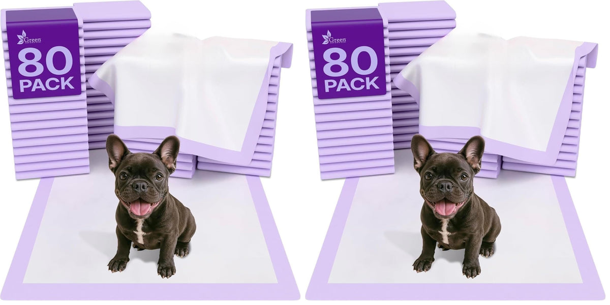 40 Pack Washable Pee Pads for Dogs 34"x36", Waterproof Puppy Pee Pads