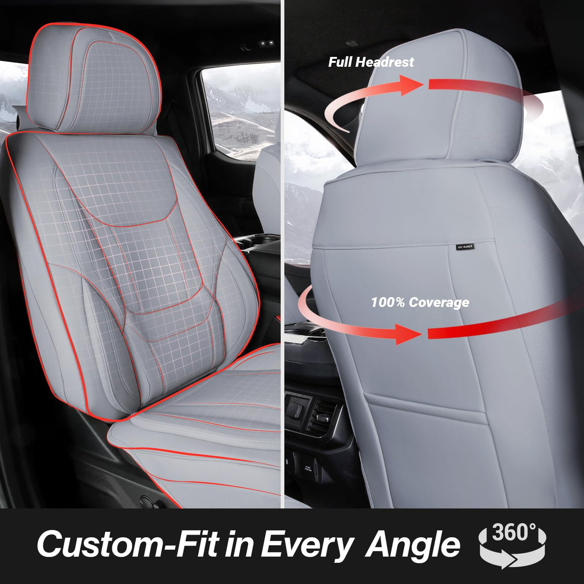 Coverland Custom Car Seat Covers Full Set for [2018-2022 Accord]