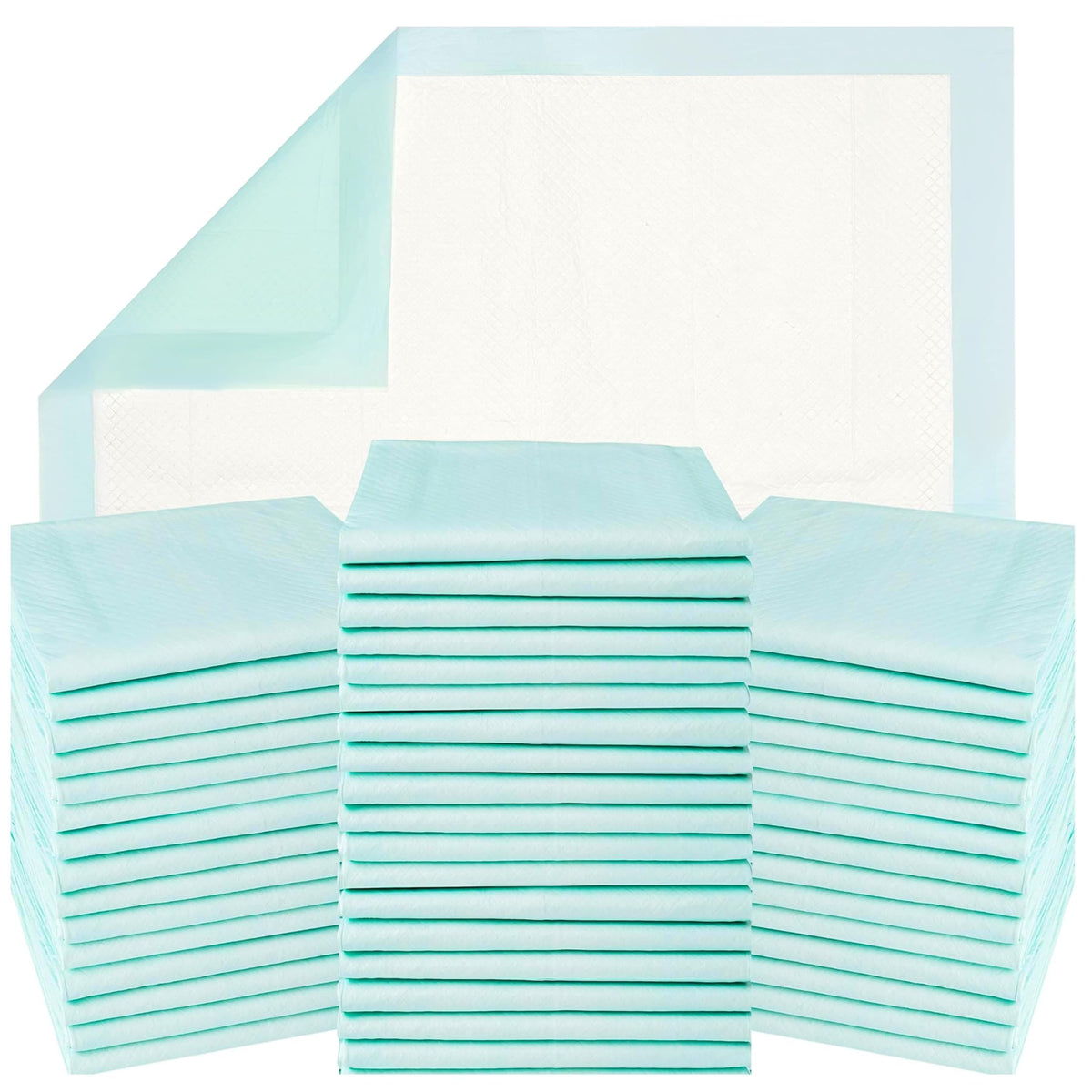 40 Pack Washable Pee Pads for Dogs 34"x36", Waterproof Puppy Pee Pads
