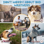PawPaw's Dog Treadmill for Large Dogs, Medium Dogs with Brake. Dog Slatmill for Healthy & Fit Dog Life, Dog Treadmill for Indoor & Outdoor. Treadmill for Dogs up to 330 lbs